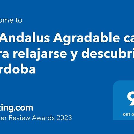 Al-Andalus Agradable Casa Para Relajarse Y Descubrir Cordoba Apartment Exterior photo